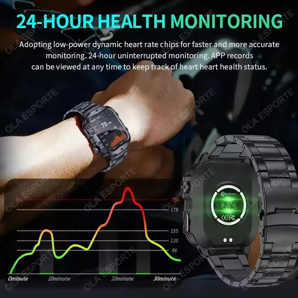 Jam Tangan Pintar Militer Baru - Phase Esports & Gaming Festival ulasan dan harga